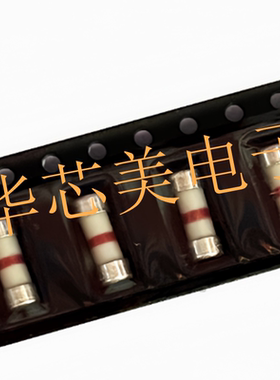 贴片陶瓷保险丝管0242.050UR 50mA 250V 一次性熔断红色3*8 全新