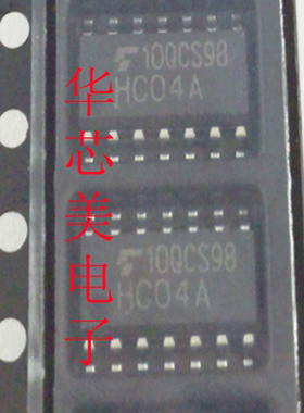 全新原装TC74HC04AFN  HC04A  SOP14  六反相器