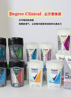 DegreeClinical止汗香体膏