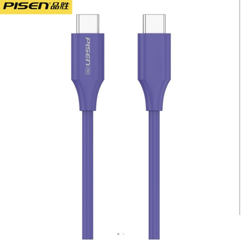 品胜初号机PD100W双c快充线数据线1.2米紫色新世纪福音战士充电线