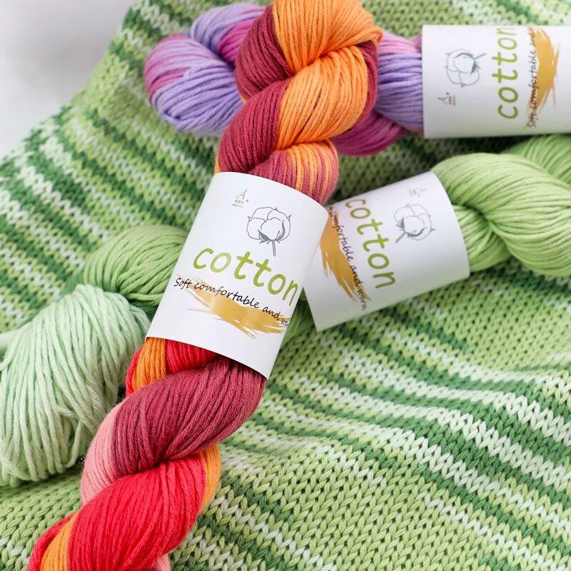 100%纯棉线手染线渐变段然全棉纱线宝宝线婴儿线手工编织毛衣,服饰配件/皮带/帽子/围巾,毛线,淘宝优惠券,粉丝福利购,淘宝优惠卷