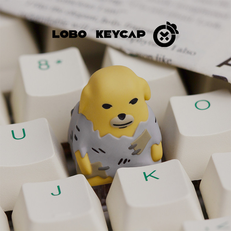 蘸酱狗系列键帽周边二创可爱个性键帽搞怪解压机械键帽ESC