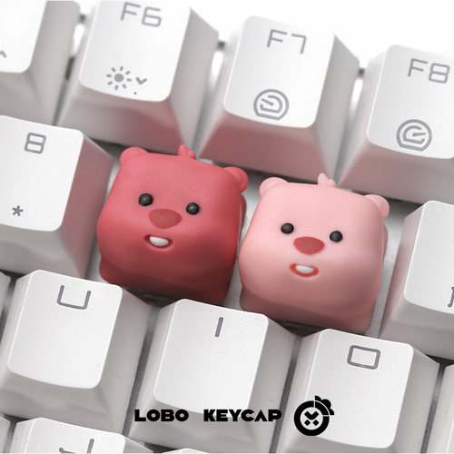 机械键盘个性键帽loopy键帽不透光键帽可爱键帽客制化ESC