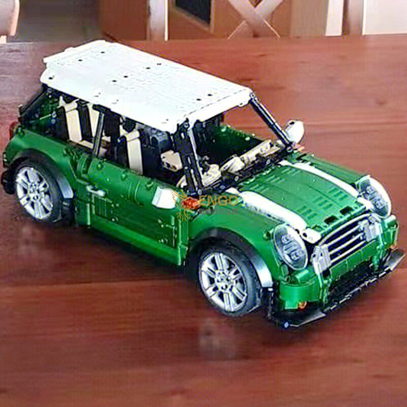 宝马MINICOOPER遥控积木漫威