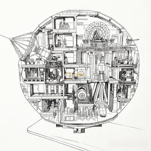星球大战UCS新款巨大型死星75419成人高难度拼装积木玩具收藏模型