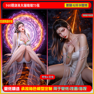 激萌原创75张  940期剑来大骊娘娘6K手机壁纸美图素材