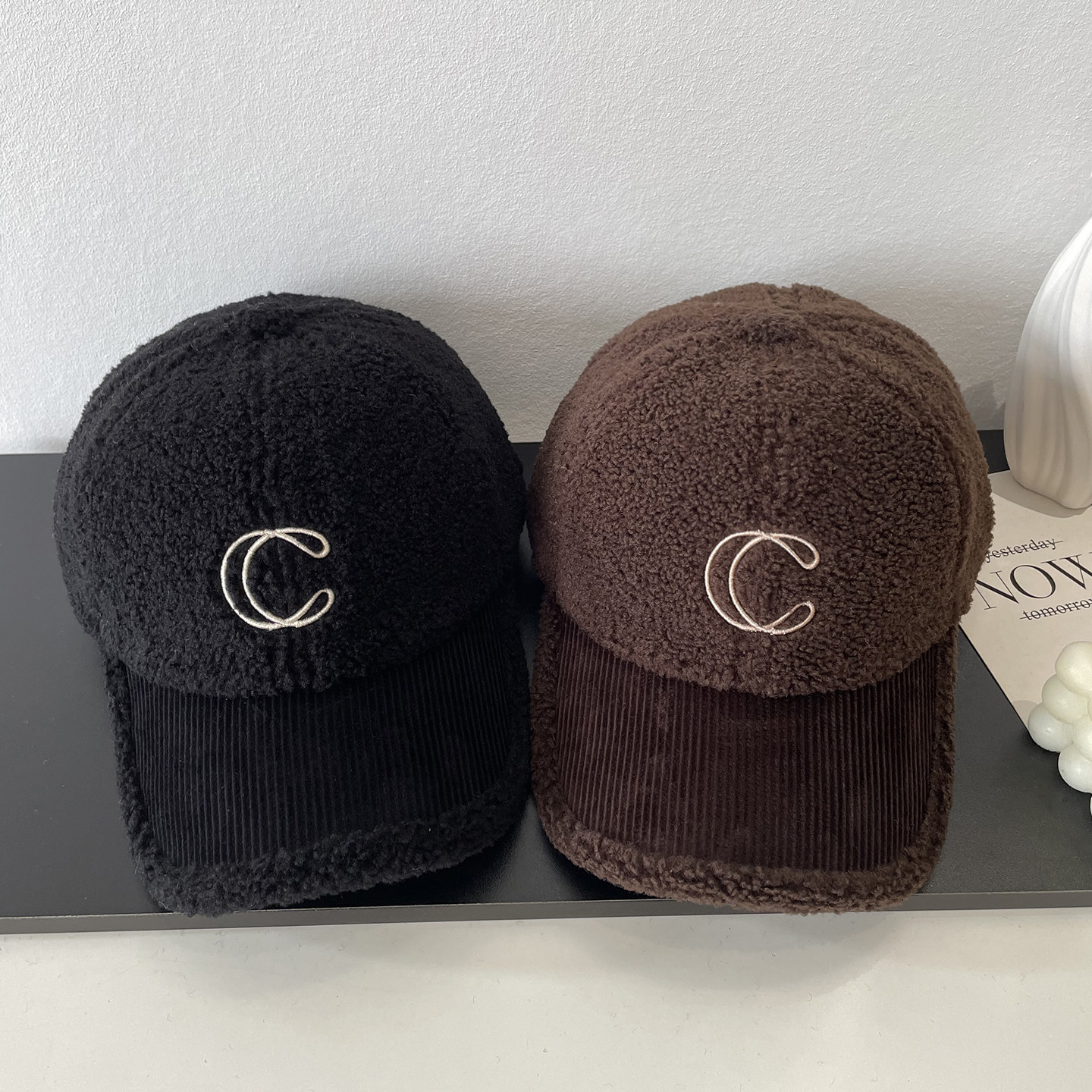 2025冬款洋气拼接棒球帽子女时尚休闲软毛高品质保暖潮流鸭舌帽,服饰配件/皮带/帽子/围巾,帽子,淘宝优惠券,粉丝福利购,淘宝优惠卷