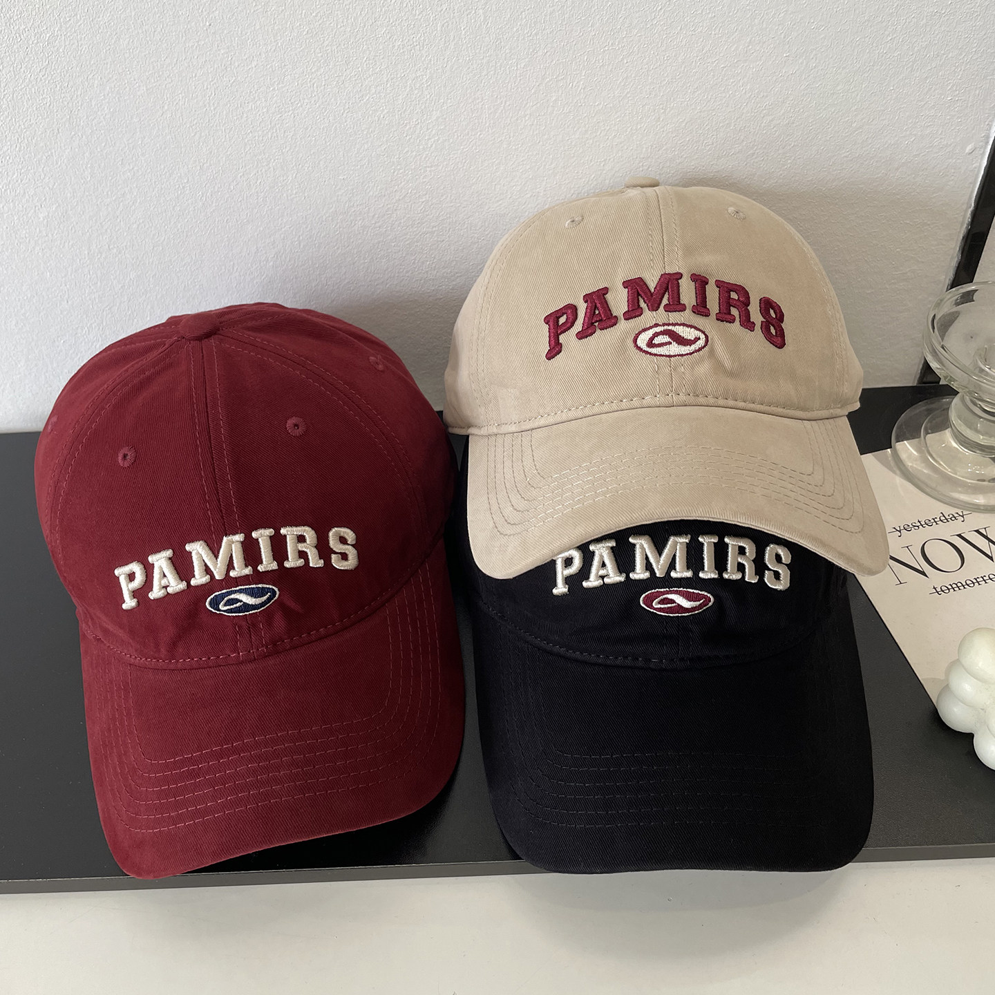 PAMIRS大头围软顶棒球帽男女款美式休闲潮流出街时尚宽檐鸭舌帽