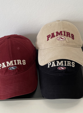 PAMIRS大头围软顶棒球帽男女款美式休闲潮流出街时尚宽檐鸭舌帽
