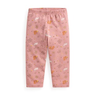 诚衣乐服lativ 弹力印花七分内搭裤-童