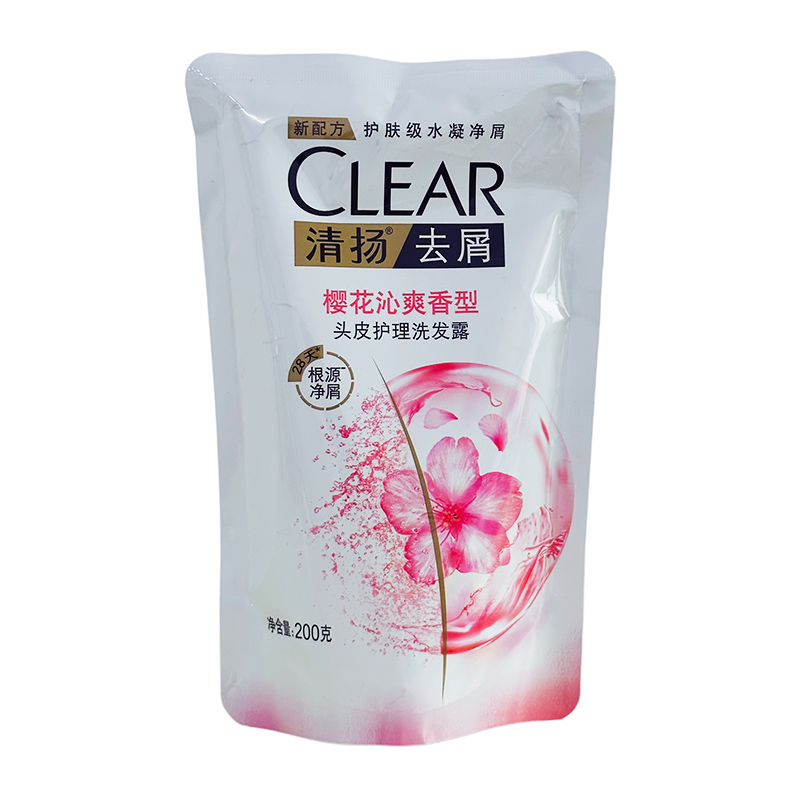 袋装樱花洗发水清樱花露