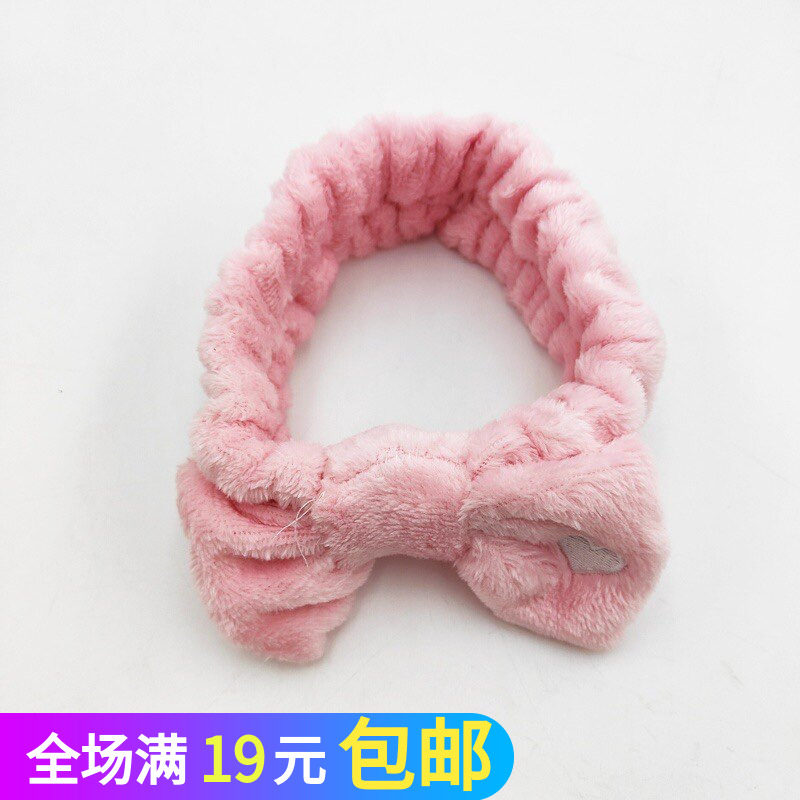 束发带毛绒发箍绑头发绑发带图片