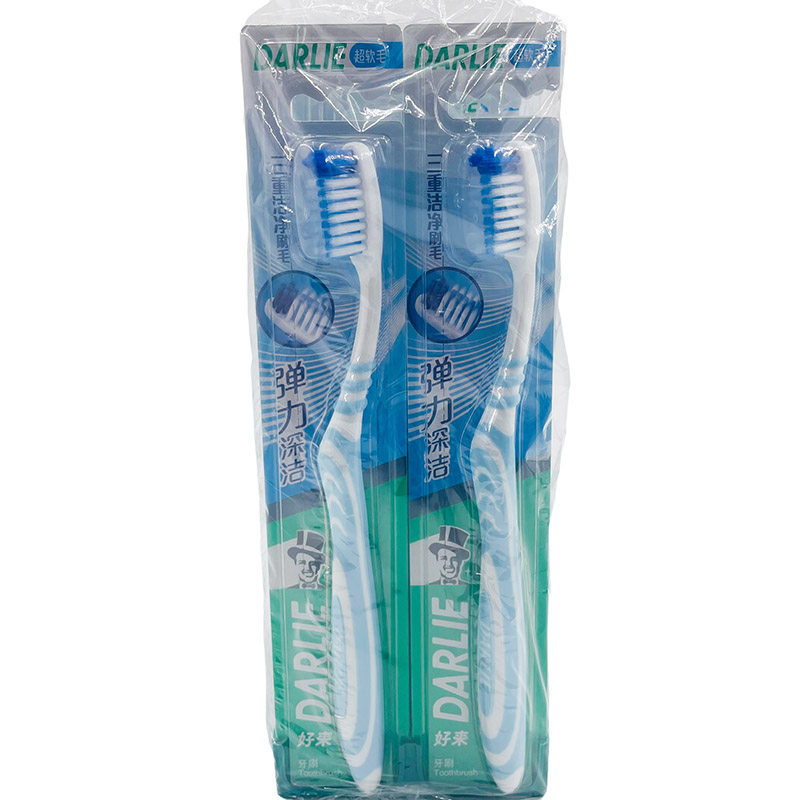 好来牙刷三重弹力深洁1支