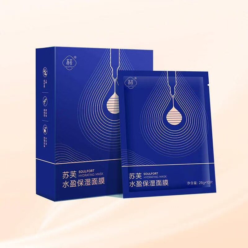 荐康客苏芙水盈滋养面膜补水