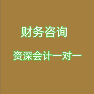 财务咨询企业商务咨询账务处理一对一服务报表咨询年报制度设计