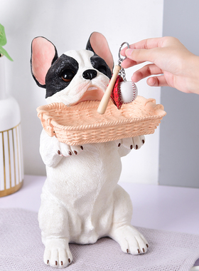 钥匙收纳门厅创意装饰树脂工艺品