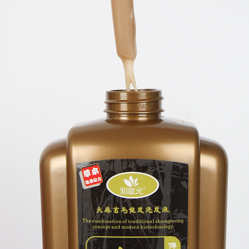 知翠元茶箍滋润去屑柔韧健发洗发乳天麻首乌洗发露800ML