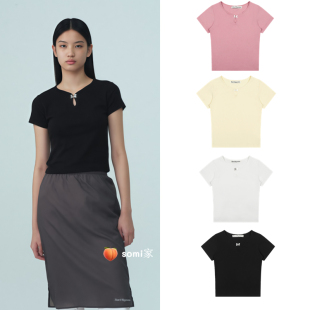 and Recreation 短袖 韩国直邮 T恤 NECK Rest somi家 韩国新款