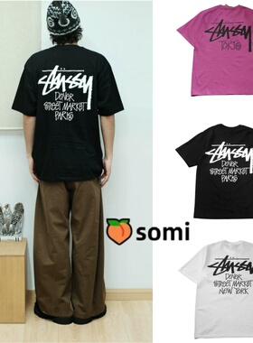 somi家直邮~stussy城市限定 DSM 香港纽约巴黎东京首尔 短袖T恤8