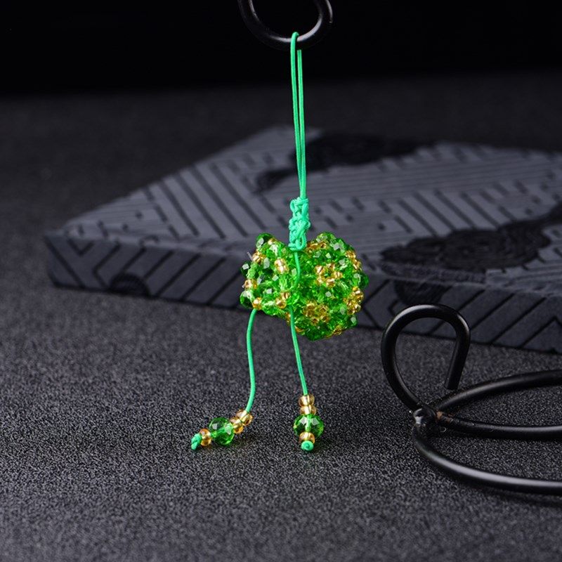 diy水晶串珠福袋钥匙扣挂饰吊坠