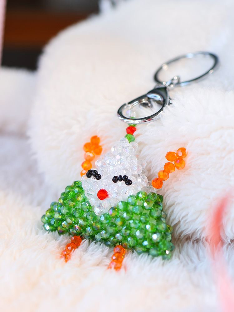 粽子精灵 成品手工编织水晶包挂钥匙扣手机挂件,服饰配件/皮带/帽子/围巾,钥匙扣,淘宝优惠券,粉丝福利购,淘宝优惠卷