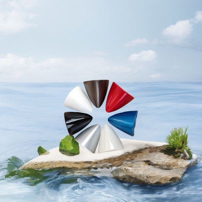 适用于北汽绅宝D50/X55车门外拉手盖 外把手小盖扣手盖带漆珠光白