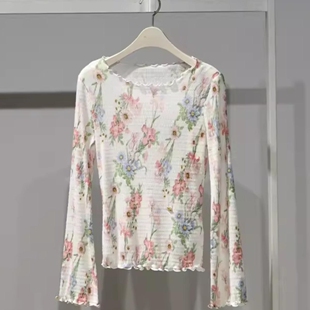 Daria 国内代购 女装 新款 Song系列压褶打底上衣A1CDE2568 2025夏装