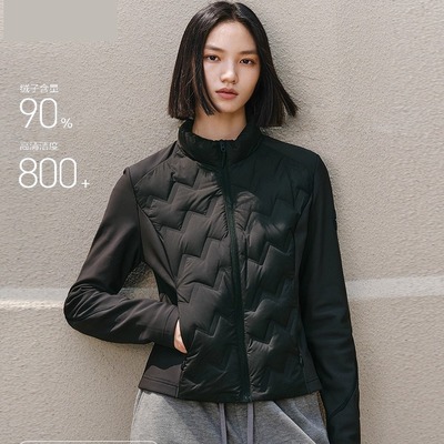 商场同款2025冬季新款女装轻薄排骨羽绒服女修身白鸭绒A3ACF4101