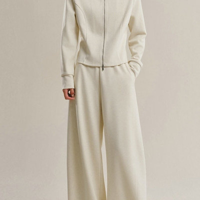 【商场同款】2025冬季新款海军领卫衣宽松长裤 A1GBF4155