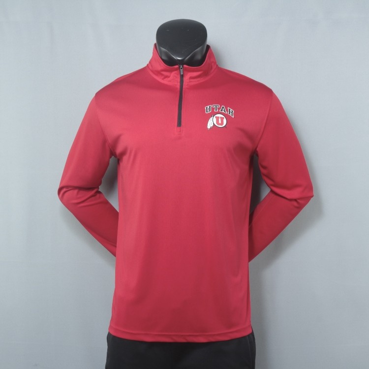 微瑕福利 原旦外矛官方出品男款犹他峡谷人队半拉链长袖T恤,运动服/休闲服装,运动T恤,淘宝优惠券,粉丝福利购,淘宝优惠卷
