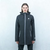 罕见长款 软壳长款 软壳 V女款 风衣 防风防泼水抓绒透气保暖 微瑕