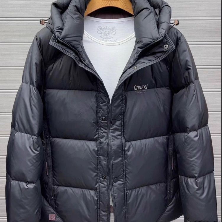 【秋冬新品】FC37男士时尚休闲连帽保暖长袖羽绒服