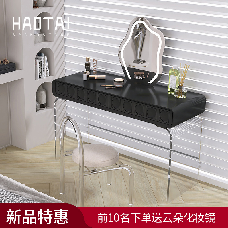 全实木烤漆梳妆台中古风源头工厂