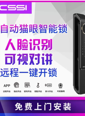 ICCSSI艾栖指纹锁家用防盗门电子锁人脸识别密码锁智能门锁YX-Pro