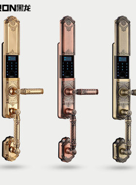 黑龙A8023物联网指纹锁家用防盗门智能电子锁密码锁大门锁防盗锁