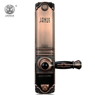 意大利CF 智能锁铜门电动滑盖别墅刷卡密码 经典 雅努斯指纹锁欧式