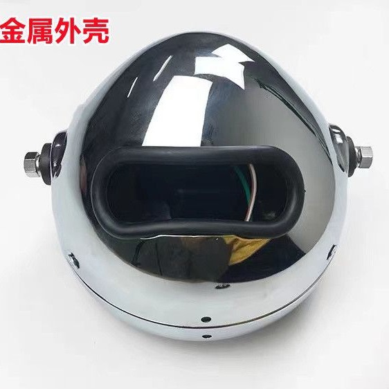 大灯GN125照前HJ125前大灯圆灯摩托车总成托车摩托灯太子8大灯太