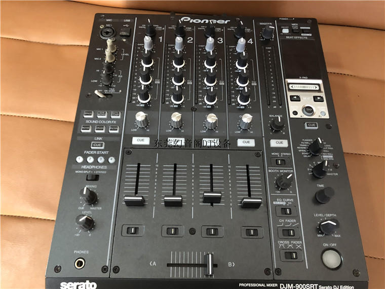 pioneer 先锋900SRT混音台 内置莱恩声卡 DJM 用SERATO DJ软件 影音电器 打碟机 原图主图