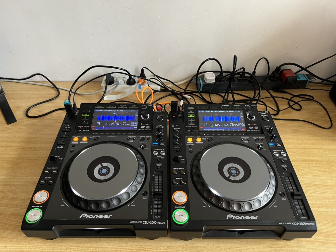 pioneer 先锋CDJ2000nexus打碟机一对 先锋2000二代 正常使用 影音电器 打碟机 原图主图