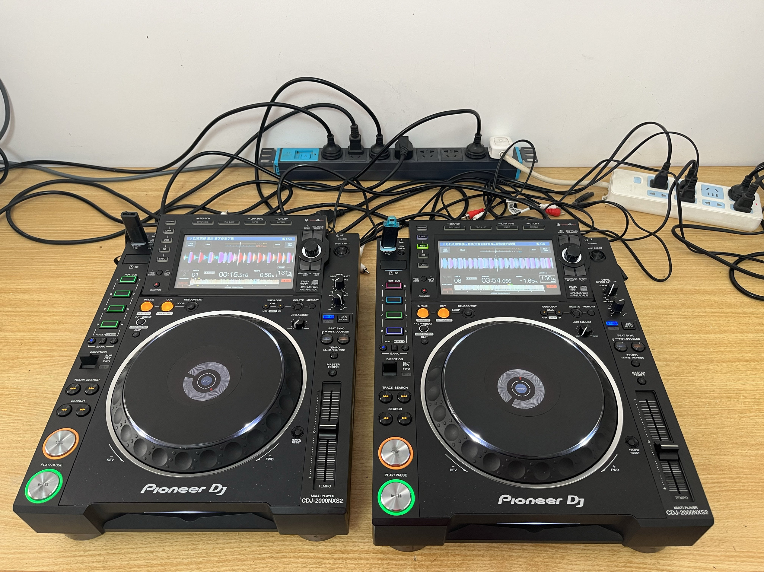 pioneer 先锋2000NXS2打碟机一对 正常使用