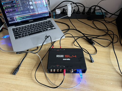 RANE SL4声卡 莱恩四代声卡 DJ打碟声卡 正常使用 DJ声卡