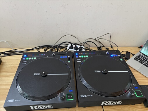 莱恩 RANE 12mk2 打碟机 DJ控制器Serato 黑胶唱机一对 贴膜机