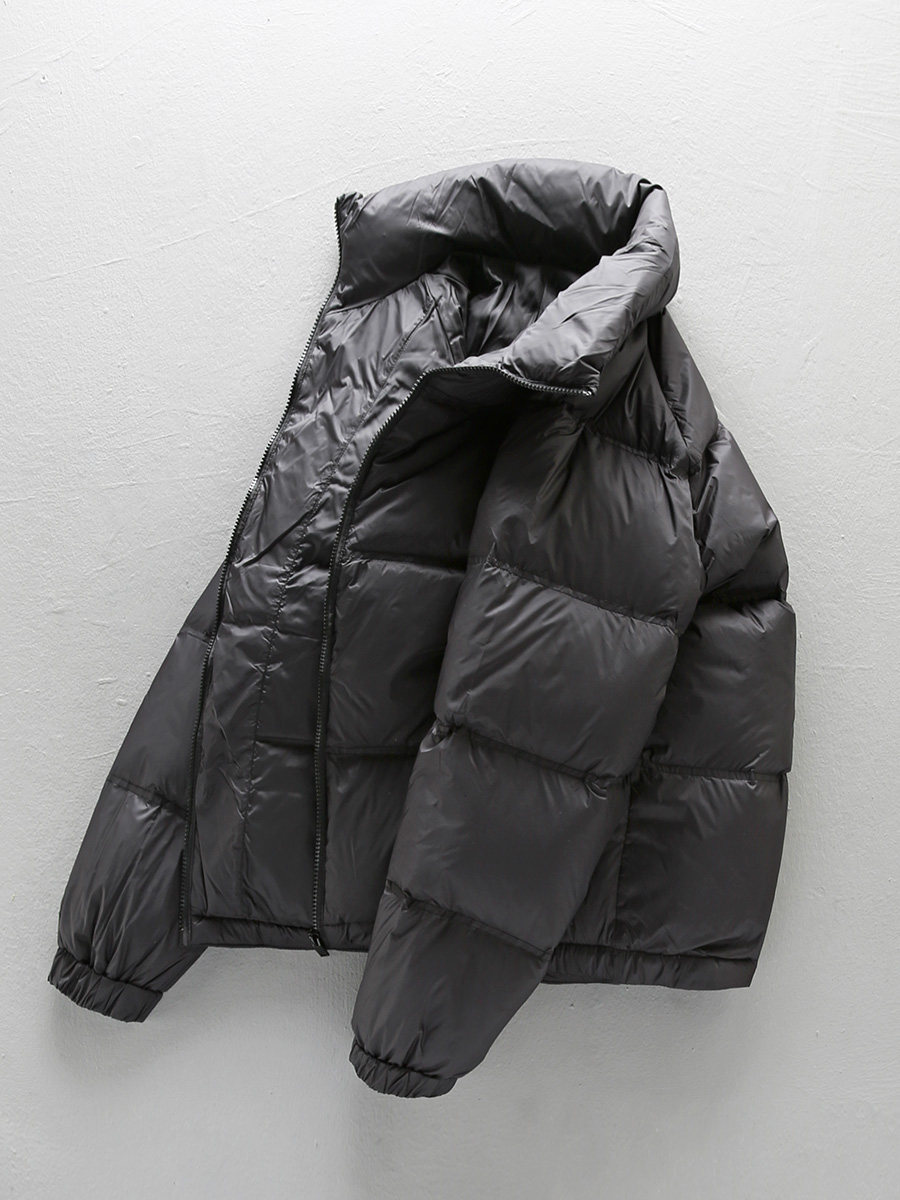 하이 엔드 블랙 스탠드 칼라 다운 재킷 남성 겨울 두꺼운 방한 빵 코트 미국 커플 재킷 겨울 코트