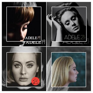 周边 阿黛尔专辑 LP黑胶唱片 Adele 正版 现货