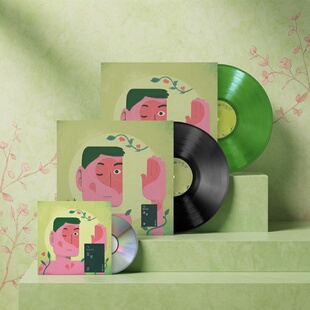 正版现货 方大同全新实体专辑 梦想家 CD lp黑胶彩胶 歌词本 周边