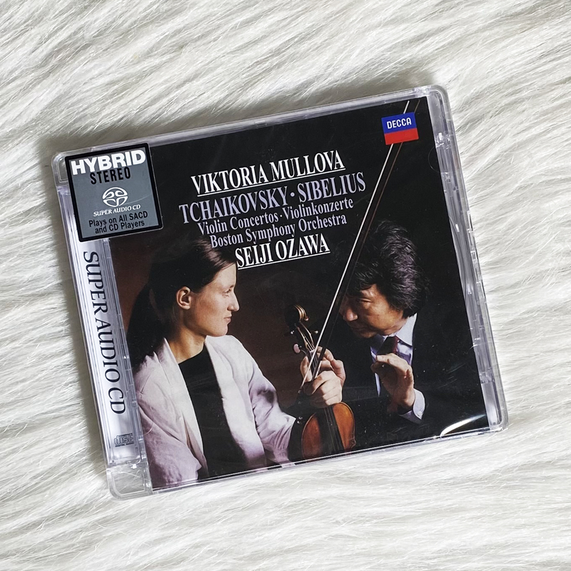 原装进口 柴可夫斯基 西贝柳斯 SACD碟片 小提琴奏鸣曲 古典音乐