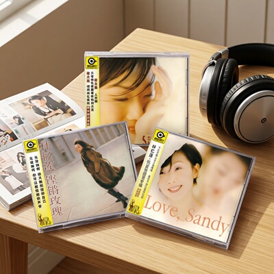 正版 林忆莲专辑CD碟片 夜太黑/Love, Sandy/铿锵玫瑰 经典流行