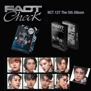 NCT 127 专辑 Fact Check 正规五辑 CD正版小卡写真贴纸海报 周边