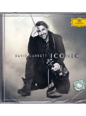 现货 原装正版 大卫葛瑞特 DAVID GARRETT ICONIC CD唱片