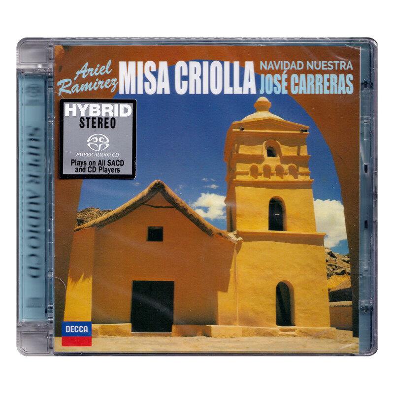 现货 正版 DECCA 环球唱片Jos&eacute; Carreras 拉丁美洲弥撒 SACD碟片